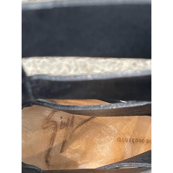 Giuseppe zanotti Black heels Size 37.5 - Picture 8 of 13